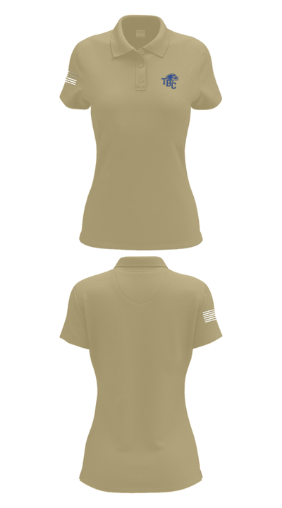 Trinity Baptist College Volleyball 38346393 Women's Short Sleeve Performance Polo  - 29