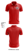 Springfield nightmares 58253168 Short Sleeve Performance Polo - 3