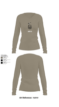 Ortiz 96148832 Women's Long Sleeve V-neck Shirt - 62
