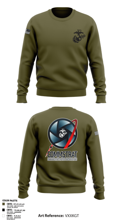 MCRDPI COMMSTRAT 84265949 Crew Neck Sweatshirt - 4