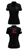 E.C.I.BULLDOGS 58430301 Women's Short Sleeve Performance Polo  - 36