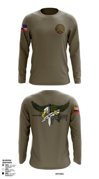 Long Sleeve Performance Shirt, 502d SFS S30C, Air Force, Teamtime, Team time, sublimation, custom sports apparel, team uniforms, spirit wear, spiritwear, sports uniforms, custom shirts, team store, custom team store, fundraiser sports, apparel fundraiser