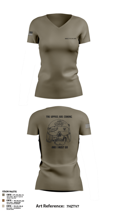 42D FRSDAACC 57813521 Women's Short Sleeve V-neck Shirt - 4