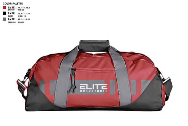 Duffle Bag, Ildar Elite, Men's Basketball, Teamtime, Team time, sublimation, custom sports apparel, team uniforms, spirit wear, spiritwear, sports uniforms, custom shirts, team store, custom team store, fundraiser sports, apparel fundraiser
