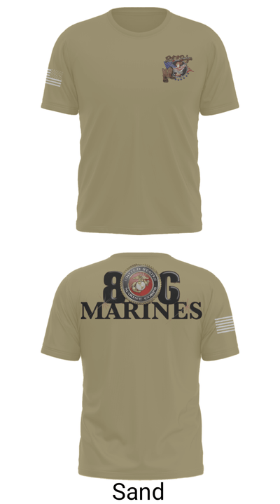 806 Marines 13874790 Old School Cotton Feel Shirt - 90