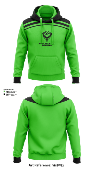 Hoodie, Rising Phoenix S.A., Men's Basketball, Teamtime, Team time, sublimation, custom sports apparel, team uniforms, spirit wear, spiritwear, sports uniforms, custom shirts, team store, custom team store, fundraiser sports, apparel fundraiser