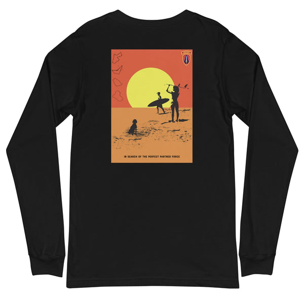 HHC, 2ND BN, 3RD SFAB 35059132 Unisex Long Sleeve Tee - 1