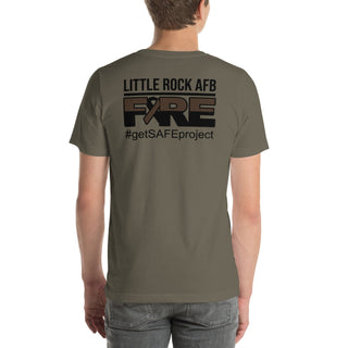 LITTLE ROCK AFB - FIRE 45184704 Unisex cotton t-shirt-2