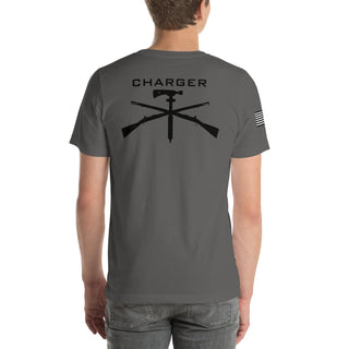 CHARGER CO. / 2-112TH INFANTRY BATTALION 37738588 Unisex t-shirt-3