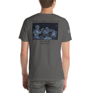 CHARGER CO. / 2-112TH INFANTRY BATTALION 37738588 Unisex t-shirt-5