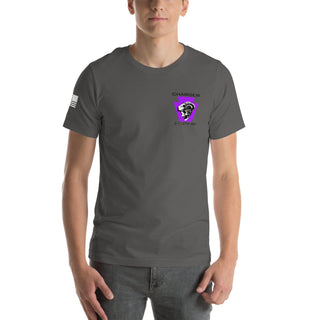 CHARGER CO. / 2-112TH INFANTRY BATTALION 37738588 Unisex t-shirt-4