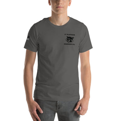CHARGER CO. / 2-112TH INFANTRY BATTALION 37738588 Unisex t-shirt-5