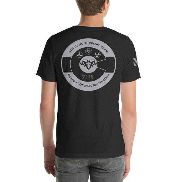 8TH WMD-CIVIL SUPPORT TEAM 4584210 Unisex t-shirt-2