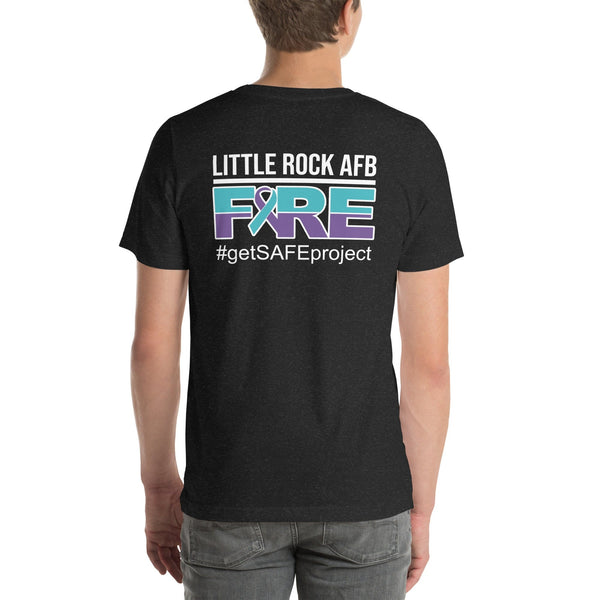 LITTLE ROCK AFB - FIRE 45184704 Unisex cotton t-shirt-1