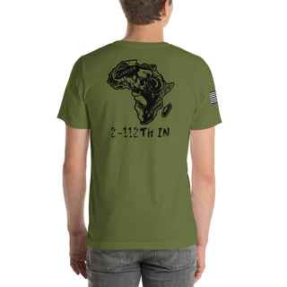 CHARGER CO. / 2-112TH INFANTRY BATTALION 37738588 Unisex t-shirt-1