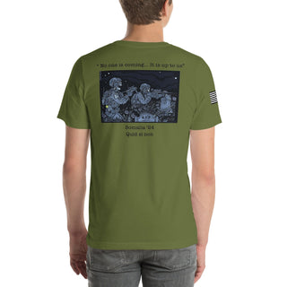 CHARGER CO. / 2-112TH INFANTRY BATTALION 37738588 Unisex t-shirt-5