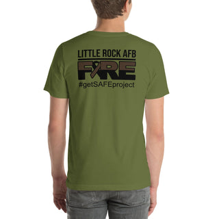 LITTLE ROCK AFB - FIRE 45184704 Unisex cotton t-shirt-2