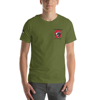 CHARGER CO. / 2-112TH INFANTRY BATTALION 37738588 Unisex t-shirt-2