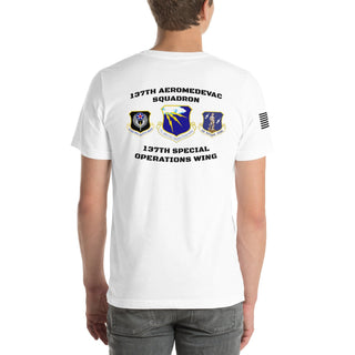 137TH AES 88238896 Short Sleeve Unisex Cotton T-Shirt-1