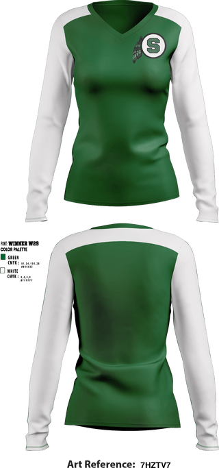 Women's Long Sleeve Vneck Shirt, Schuyler Central High School Cheer, Cheer, Teamtime, Team time, sublimation, custom sports apparel, team uniforms, spirit wear, spiritwear, sports uniforms, custom shirts, team store, custom team store, fundraiser sports, apparel fundraiser