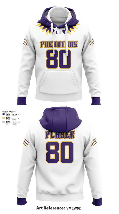 San Antonio Predators 52291735 Hoodie - 5