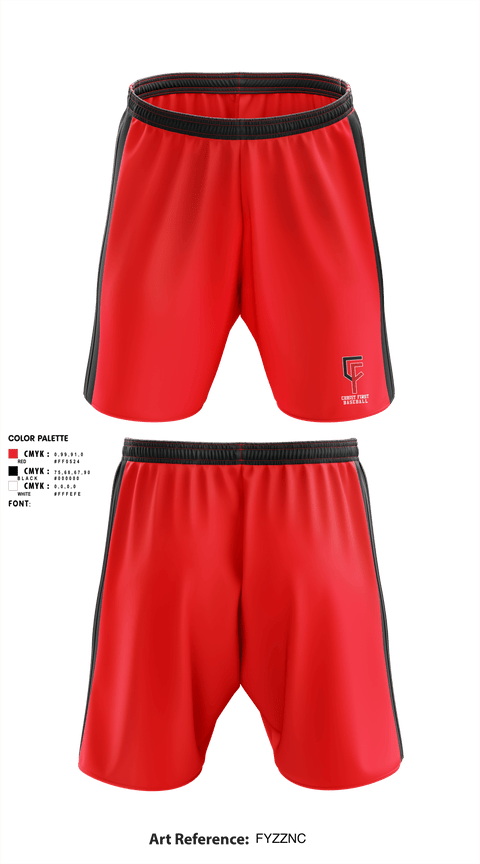 Athletic Shorts With Pockets, Christ First Baseball, Baseball, Teamtime, Team time, sublimation, custom sports apparel, team uniforms, spirit wear, spiritwear, sports uniforms, custom shirts, team store, custom team store, fundraiser sports, apparel fundraiser