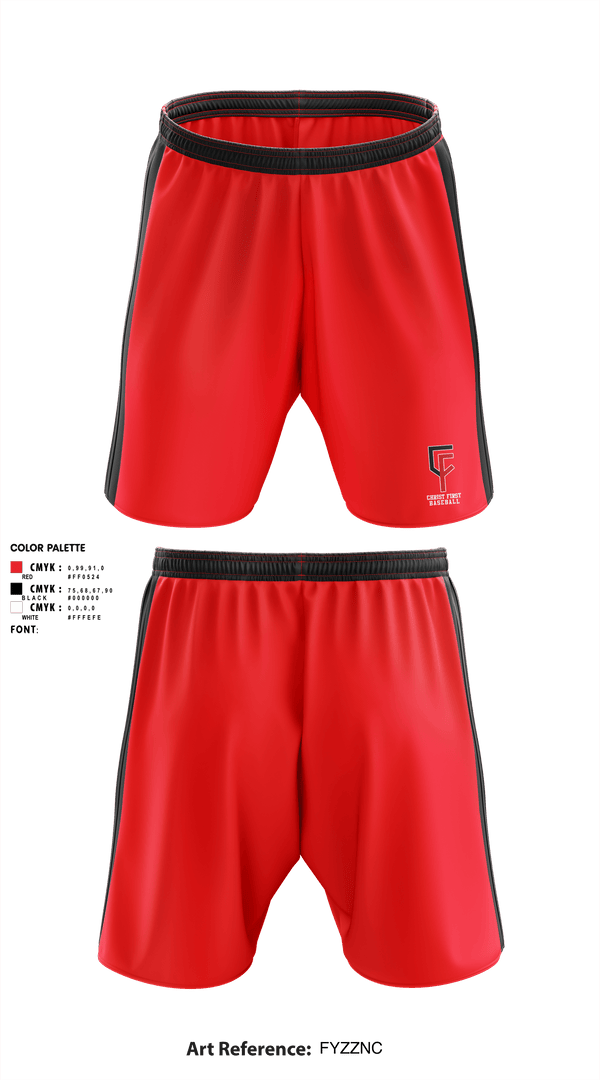 Athletic Shorts With Pockets, Christ First Baseball, Baseball, Teamtime, Team time, sublimation, custom sports apparel, team uniforms, spirit wear, spiritwear, sports uniforms, custom shirts, team store, custom team store, fundraiser sports, apparel fundraiser