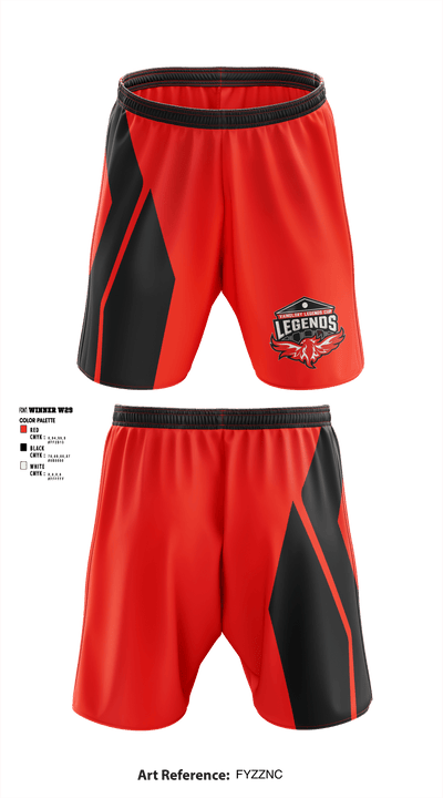 North Side High School Football 31549347 Athletic Shorts With Pockets - 1
