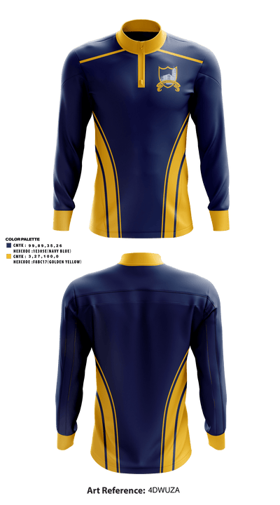 Holy Name Of Jesus School 13023498 Quarter Zip Jacket - 28