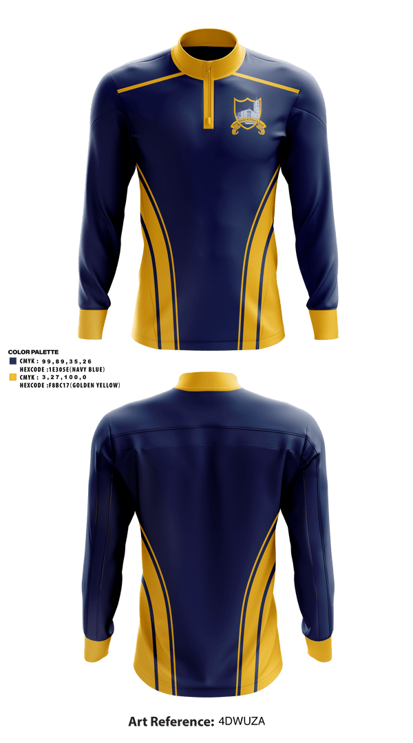 Quarter Zip Jacket, Holy Name Of Jesus School, Spirit Store, Teamtime, Team time, sublimation, custom sports apparel, team uniforms, spirit wear, spiritwear, sports uniforms, custom shirts, team store, custom team store, fundraiser sports, apparel fundraiser