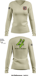 Engine 4 37157060 Women's Long Sleeve V-neck Shirt - 5