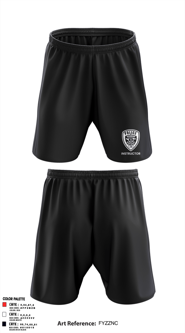 Athletic Shorts With Pockets, Richmond Police, Police, Teamtime, Team time, sublimation, custom sports apparel, team uniforms, spirit wear, spiritwear, sports uniforms, custom shirts, team store, custom team store, fundraiser sports, apparel fundraiser