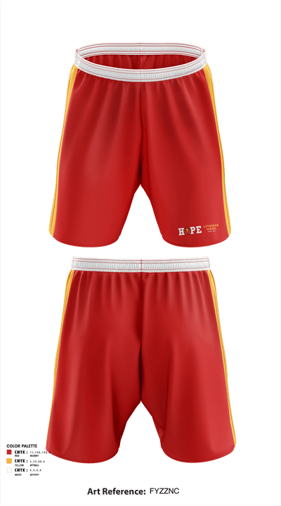 Hope Lutheran Church and School 13996842 Athletic Shorts With Pockets - 1