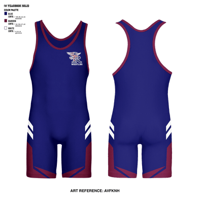Scripps Ranch High School Wrestling 71222624 Wrestling Singlet - 2