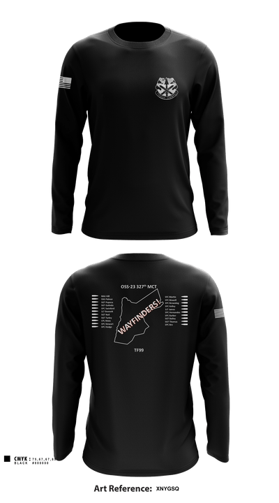 327th MCT 96493981 Long Sleeve Performance Shirt - 6