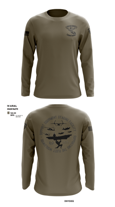 STAGING FACILITY 22010365 Long Sleeve Performance Shirt - 4