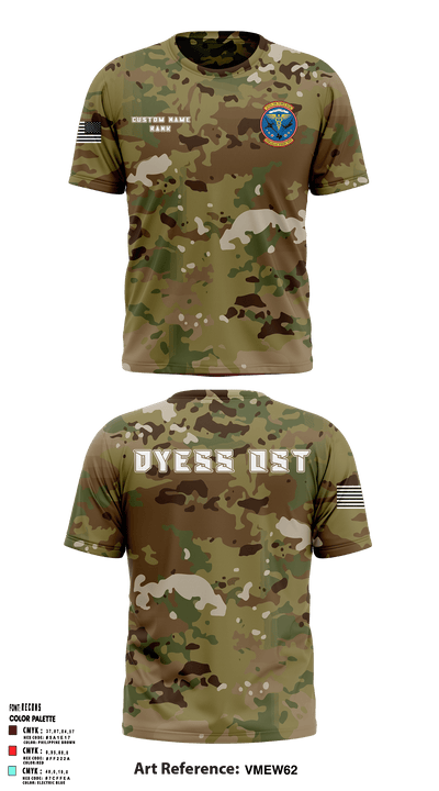 Dyess AFB Operational Support Team 10526750 Short Sleeve Performance Shirt - 6