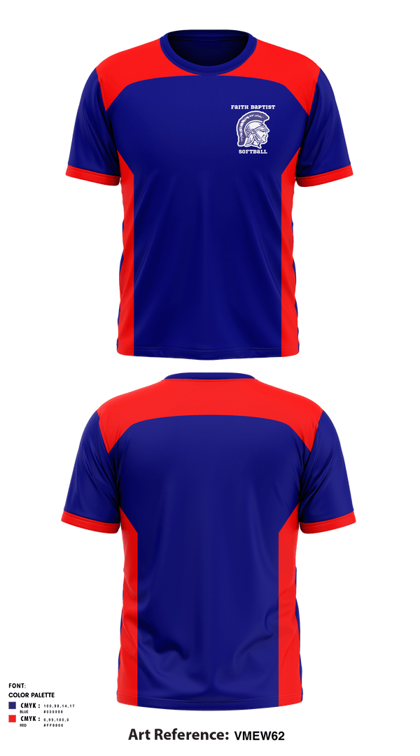 Short Sleeve Performance Shirt, Faith Baptist High School Softball, Softball, Teamtime, Team time, sublimation, custom sports apparel, team uniforms, spirit wear, spiritwear, sports uniforms, custom shirts, team store, custom team store, fundraiser sports, apparel fundraiser