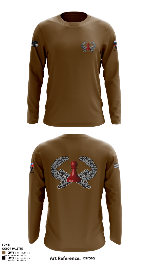 Long Sleeve Performance Shirt, , National Guard, Teamtime, Team time, sublimation, custom sports apparel, team uniforms, spirit wear, spiritwear, sports uniforms, custom shirts, team store, custom team store, fundraiser sports, apparel fundraiser