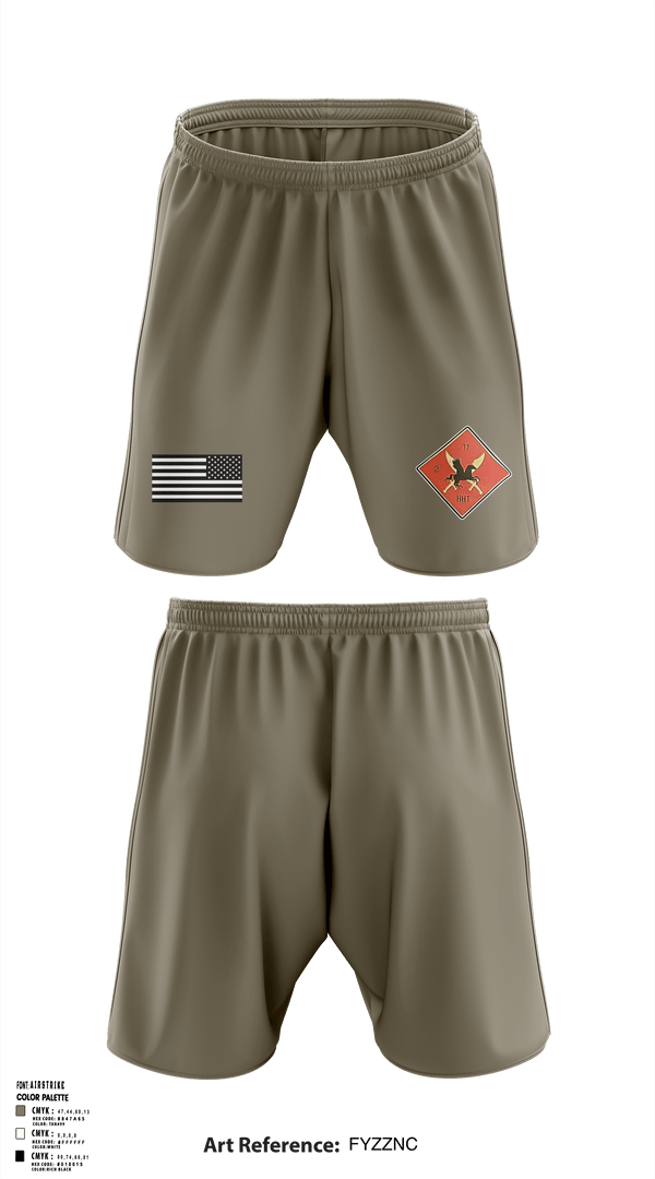 Athletic Shorts With Pockets, HHT, 2-11th ACR, Army, Teamtime, Team time, sublimation, custom sports apparel, team uniforms, spirit wear, spiritwear, sports uniforms, custom shirts, team store, custom team store, fundraiser sports, apparel fundraiser