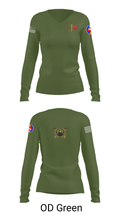 142 FA BDE Warrants 90151775 Women's Long Sleeve V-neck Shirt - 40