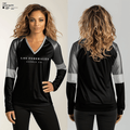 Los Federale$ 87251828 Women's Long Sleeve V-neck Shirt - 2