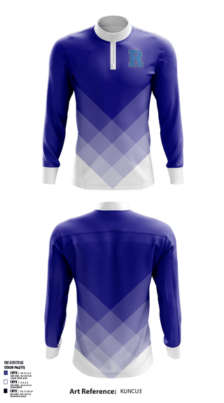 Quarter Zip Jacket, Rochester High School, Spirit Store, Teamtime, Team time, sublimation, custom sports apparel, team uniforms, spirit wear, spiritwear, sports uniforms, custom shirts, team store, custom team store, fundraiser sports, apparel fundraiser