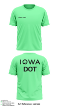 Iowa DOT 52653501 Short Sleeve Performance Shirt - 1