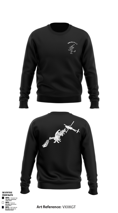 Platoon 2-1-1 26077523 Crew Neck Sweatshirt - 49