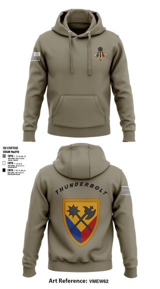 Hoodie, 194th Armor Brigade, Army, Teamtime, Team time, sublimation, custom sports apparel, team uniforms, spirit wear, spiritwear, sports uniforms, custom shirts, team store, custom team store, fundraiser sports, apparel fundraiser