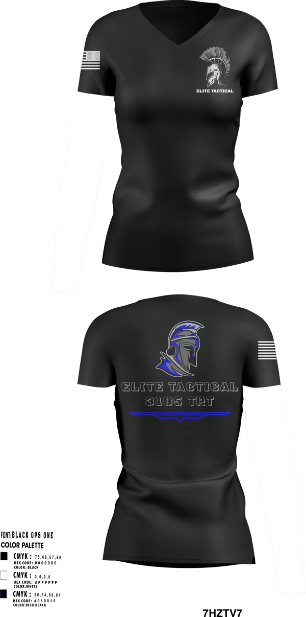 Women's Short Sleeve Vneck Shirt, Elite TacticalElite Tactical, , Teamtime, Team time, sublimation, custom sports apparel, team uniforms, spirit wear, spiritwear, sports uniforms, custom shirts, team store, custom team store, fundraiser sports, apparel fundraiser
