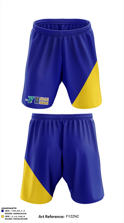 YMCA Camp High Harbour 16996217 Athletic Shorts With Pockets - 1