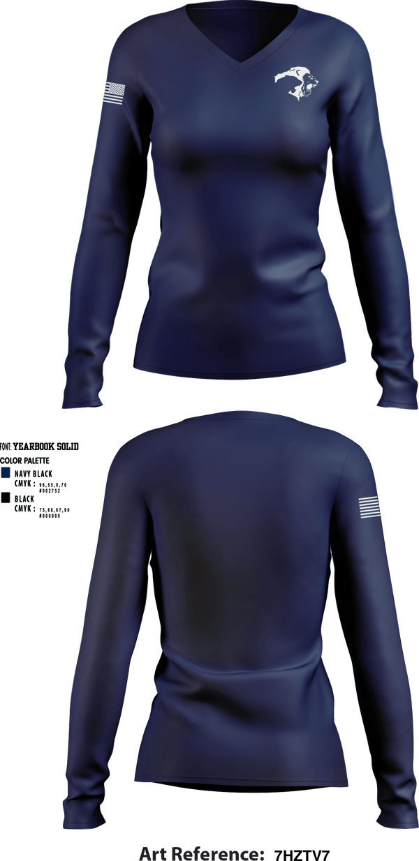 Women's Long Sleeve Vneck Shirt, Weatherford Christian School Swimming, Swimming, Teamtime, Team time, sublimation, custom sports apparel, team uniforms, spirit wear, spiritwear, sports uniforms, custom shirts, team store, custom team store, fundraiser sports, apparel fundraiser