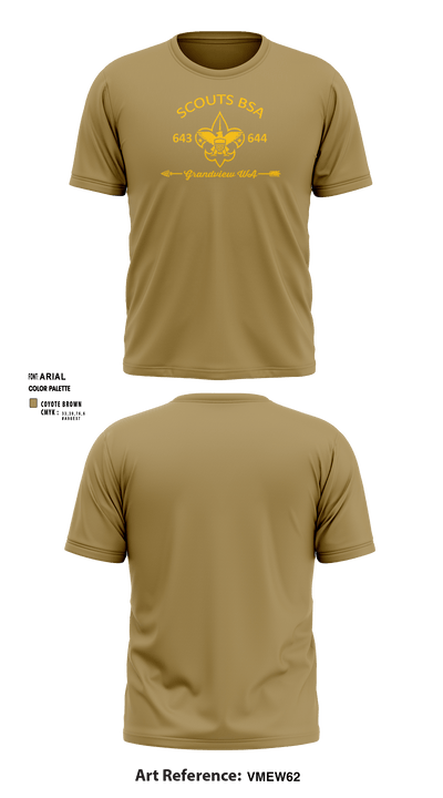 BSA Scouts 30546872 Short Sleeve Performance Shirt - 3